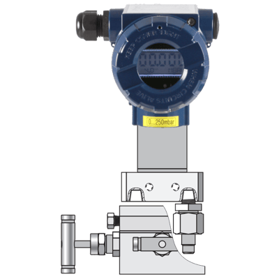 Delta Controls SMART Differential Pressure Transmitter, DPR-2000G